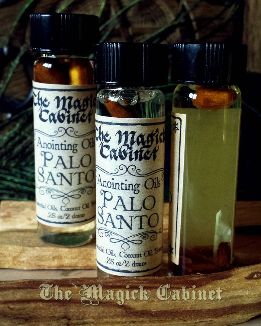 Palo Santo Anointing Oil: Holy Wood Connection to Spirit (0.25 fl oz)