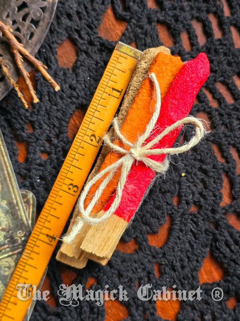 Hand Dipped Palo Santo Incense Sticks: White Sage, Sandalwood, Copal, Nag Champa