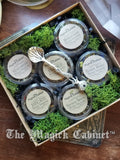 Spiritual Resin Incense Kit With tiny spoon, 6 incense blends & instructions, Withcraft Supply