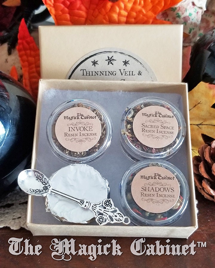 Conjuring Spirits Resin Incense Kit: Shadows, Invoke, Sacred Space
