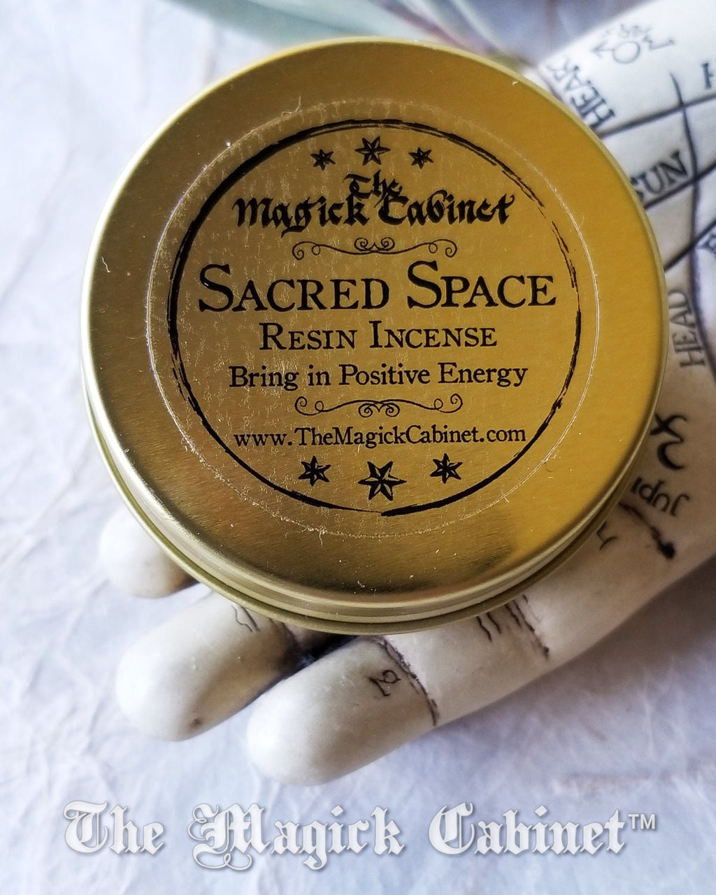 Sacred Space Resin Incense Blend: Natural Aromatherapy for Rituals