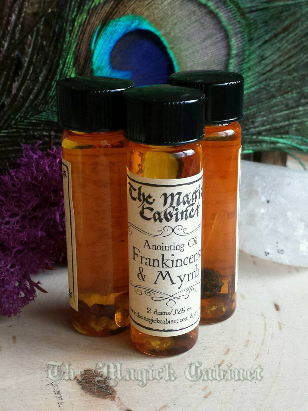 Frankincense and Myrrh Anointing Oil: Witchcraft Ritual Oil