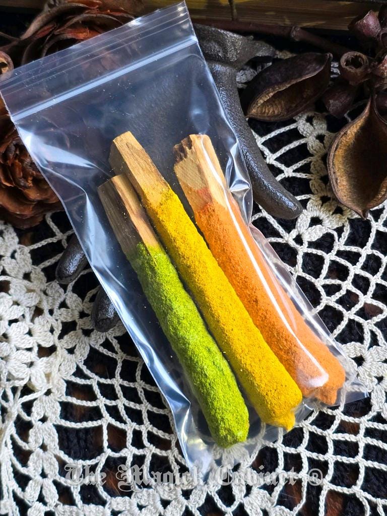 Pumpkin Spice Palo Santo Incense Sticks: Hand-Dipped Autumn Scents