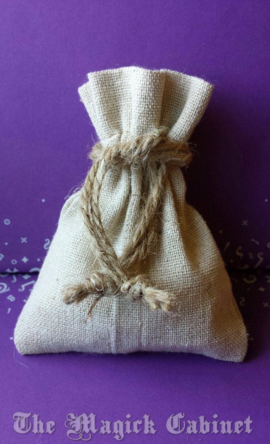Elder Futhark Bone Rune Divination Set: In a muslin bag with meanings and instructions