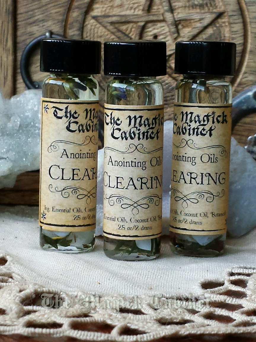 Clearing Anointing Oil: Road Opener Ritual Blend - Frankincense & Rosemary