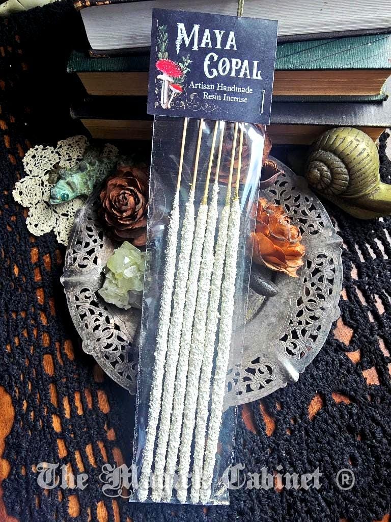 Artisan Maya Copal Incense Sticks: Cleansing, Inspiration, Attraction (6-Pack)