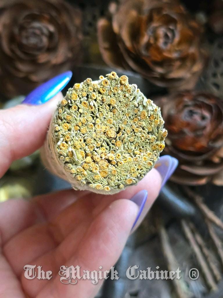 Frankincense & Mountain Sage Smudge Stick: Natural Incense for Spiritual Rituals