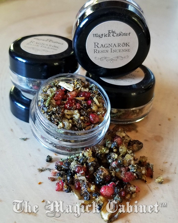 Ragnarok Resin Incense: Viking Magick Rituals New Beginnings (Sample Size)