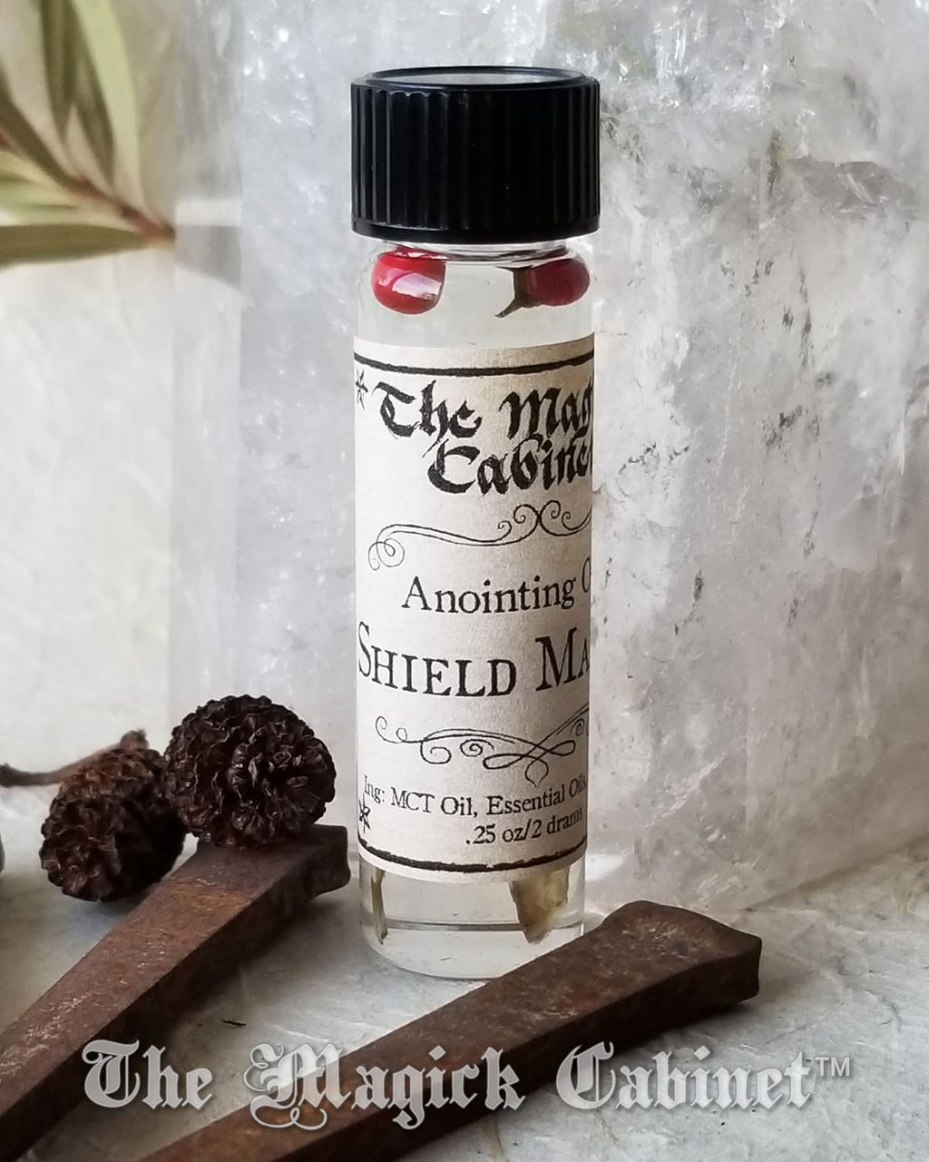 Shield Maiden Anointing Oil: Spiritual Protection Rituals, Viking Magick (.25 fl oz)