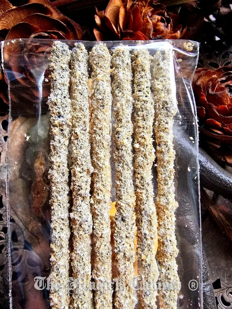 Maya Copal Frankincense Amber Incense Sticks: Hand Rolled Resin, Inspiration, Purification (6-Stick Pack)