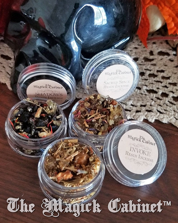 Conjuring Spirits Resin Incense Kit: Shadows, Invoke, Sacred Space
