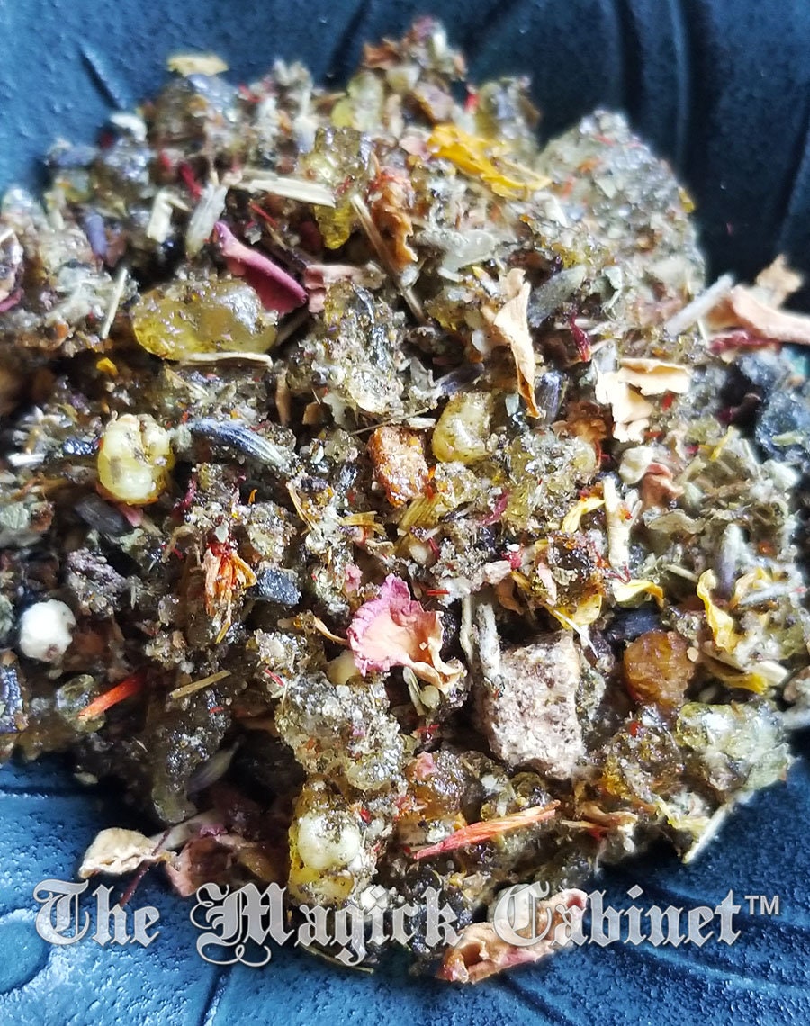 INVOKE Resin Incense Sample: Hand Blended Natural Incense for Rituals