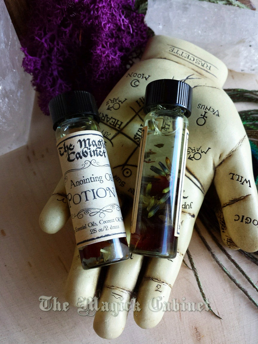 Potion 9 Love Drawing Oil: Rose & Sandalwood Aromatherapy (2 Dram)