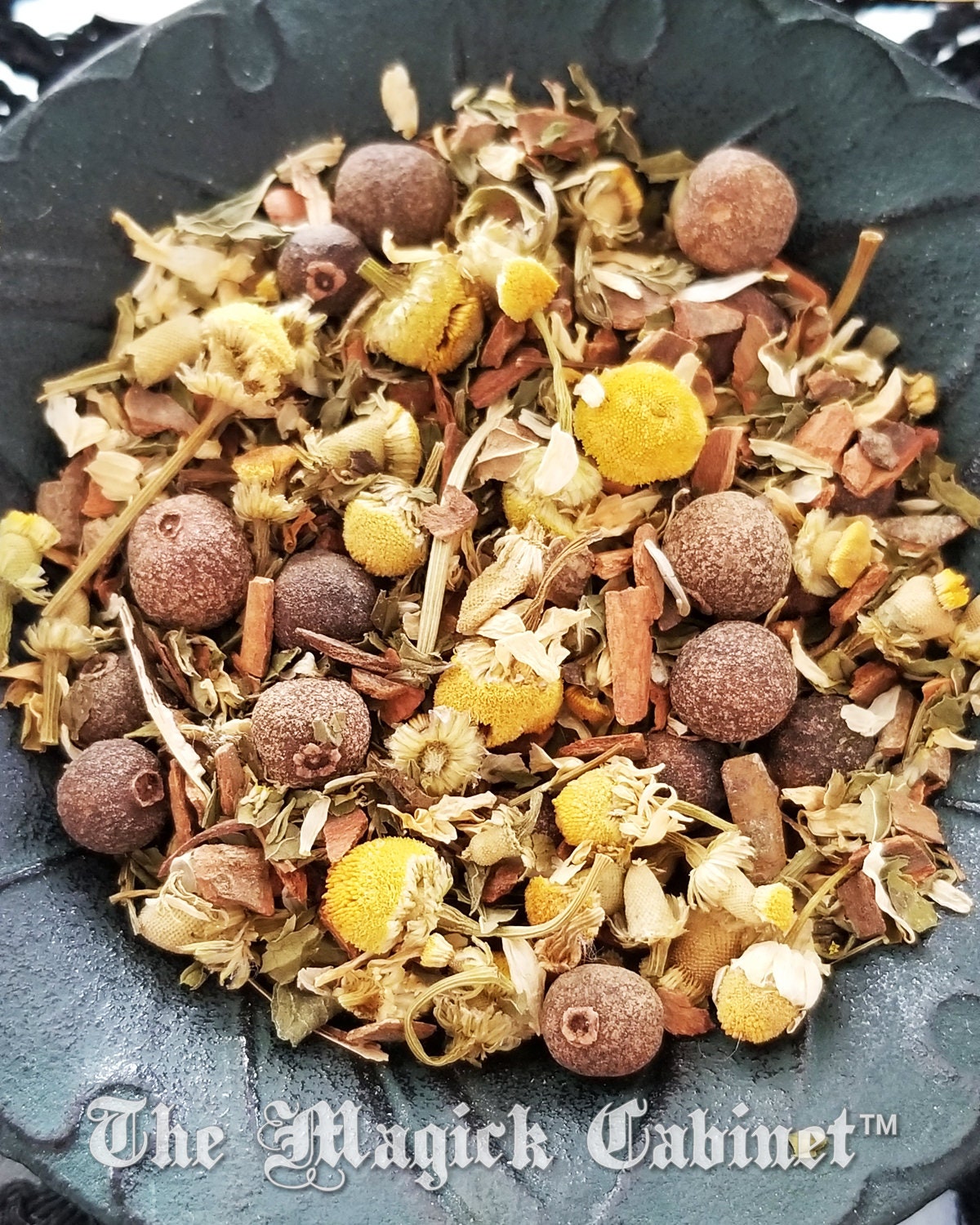 Money Energy Herb Mix: Witchcraft Spell Herbs, Natural Incense