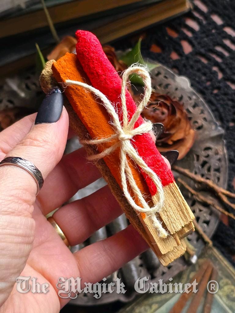 Hand Dipped Palo Santo Incense Sticks: White Sage, Sandalwood, Copal, Nag Champa