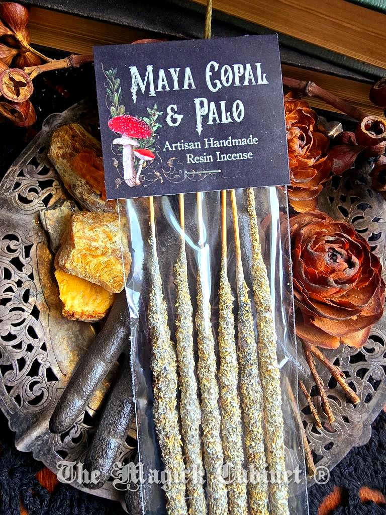 Maya Copal Resin & Palo Santo Incense Sticks - Set of 6