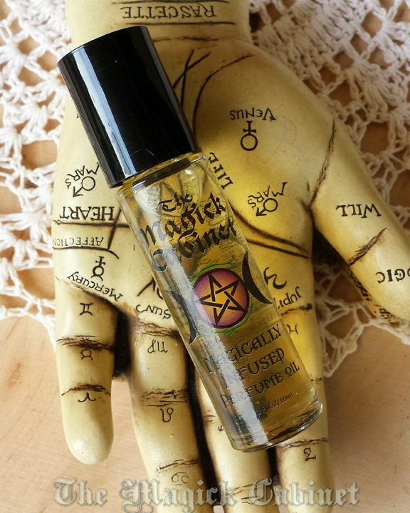 Dark Moon Perfume: Vanilla, Black Amber, Myrrh (10ml) Oil or Eau de Parfum