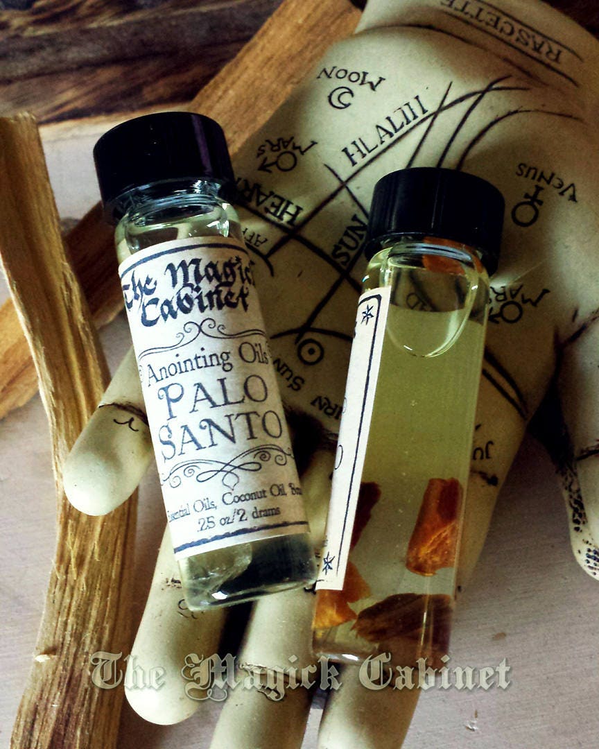 Palo Santo Anointing Oil: Holy Wood Connection to Spirit (0.25 fl oz)