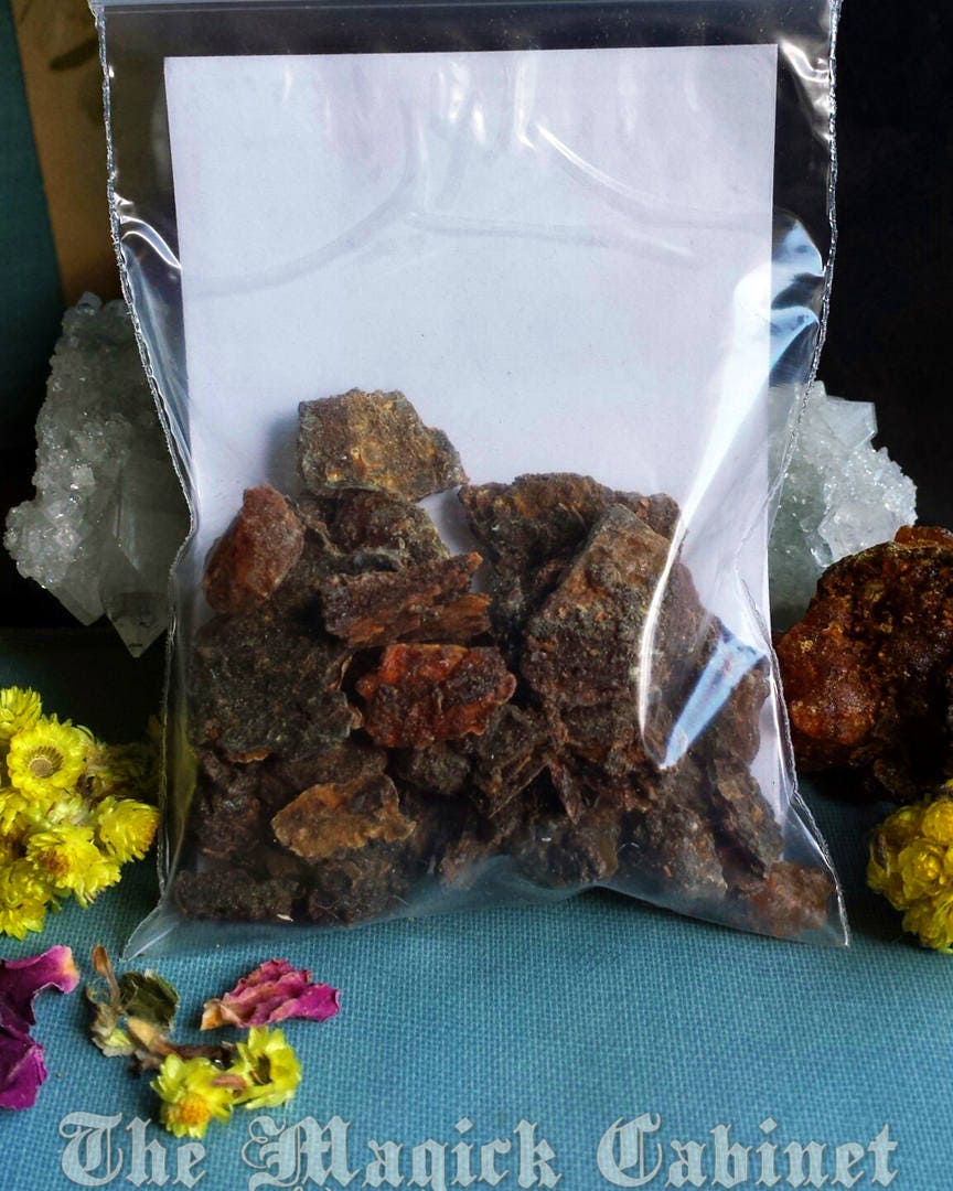 Mystical Myrrh Resin Incense: Sweet, Woody Scent - 1 oz