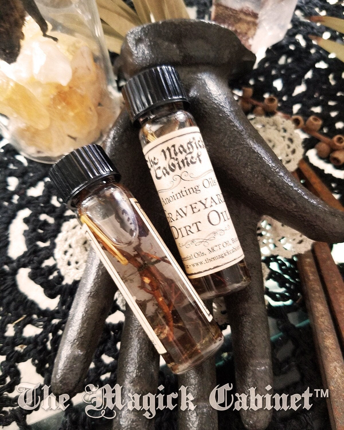 Graveyard Dirt Ritual Oil: Blessings, Hexing, and Magick Intentions