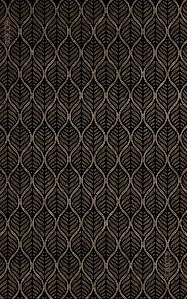 Patterned paper with geometric design on a dark background