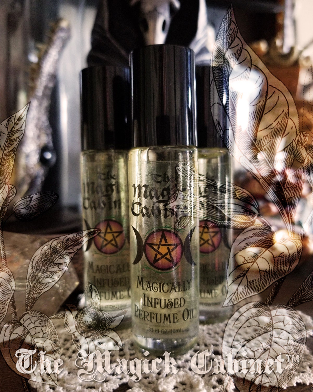 Nightshade Perfume: Labdanum, Vetiver, Cardamom, Sandalwood, Vanilla