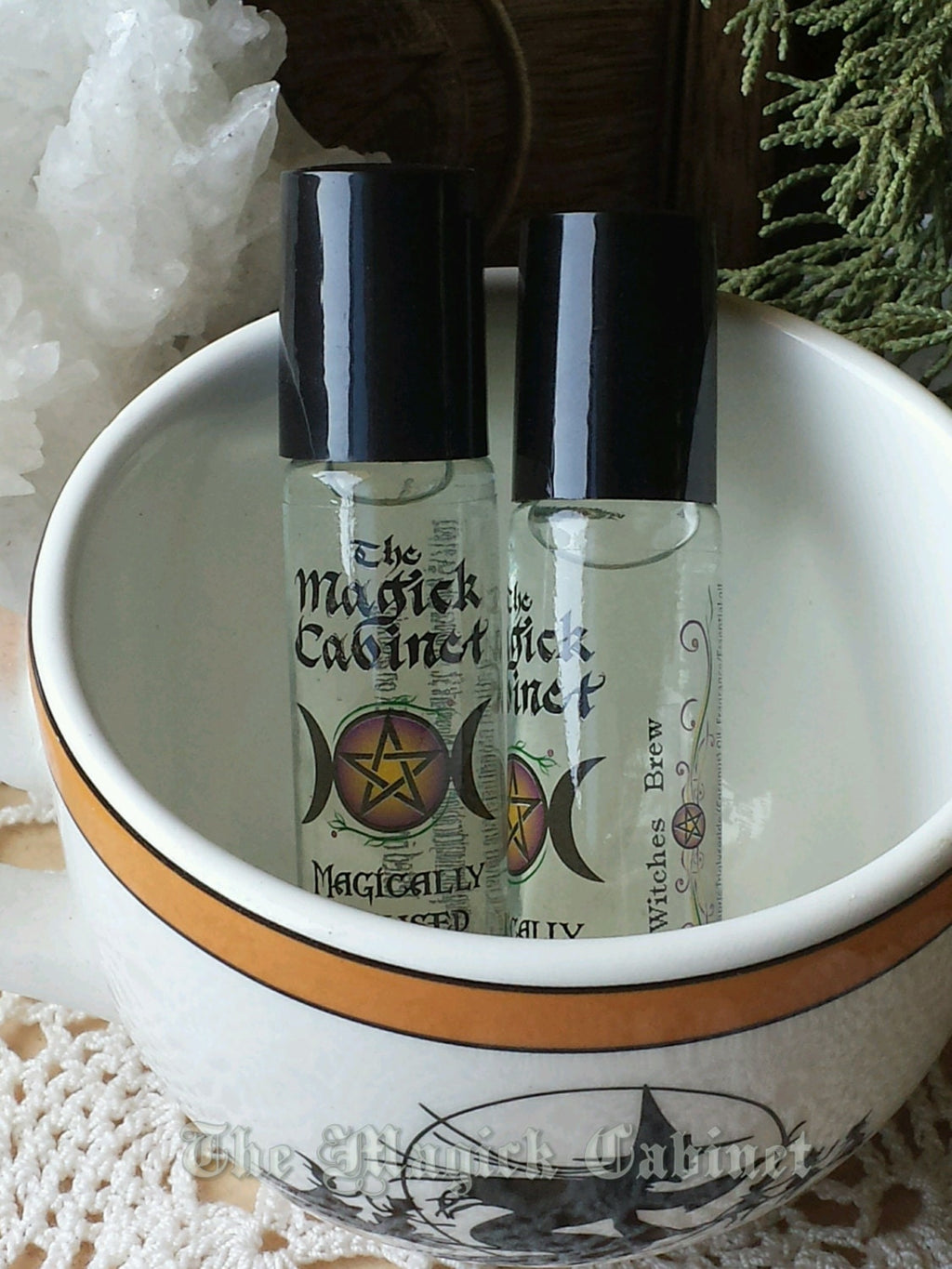 Witches Brew Perfume: Caramel Vanilla Spiced Chai Scent