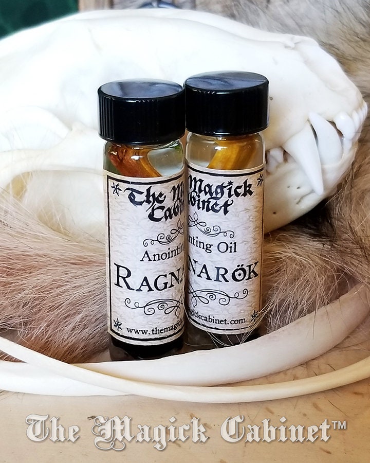 RAGNAROK Ritual Anointing Oil: Viking Inspired Road Opener New Beginnings