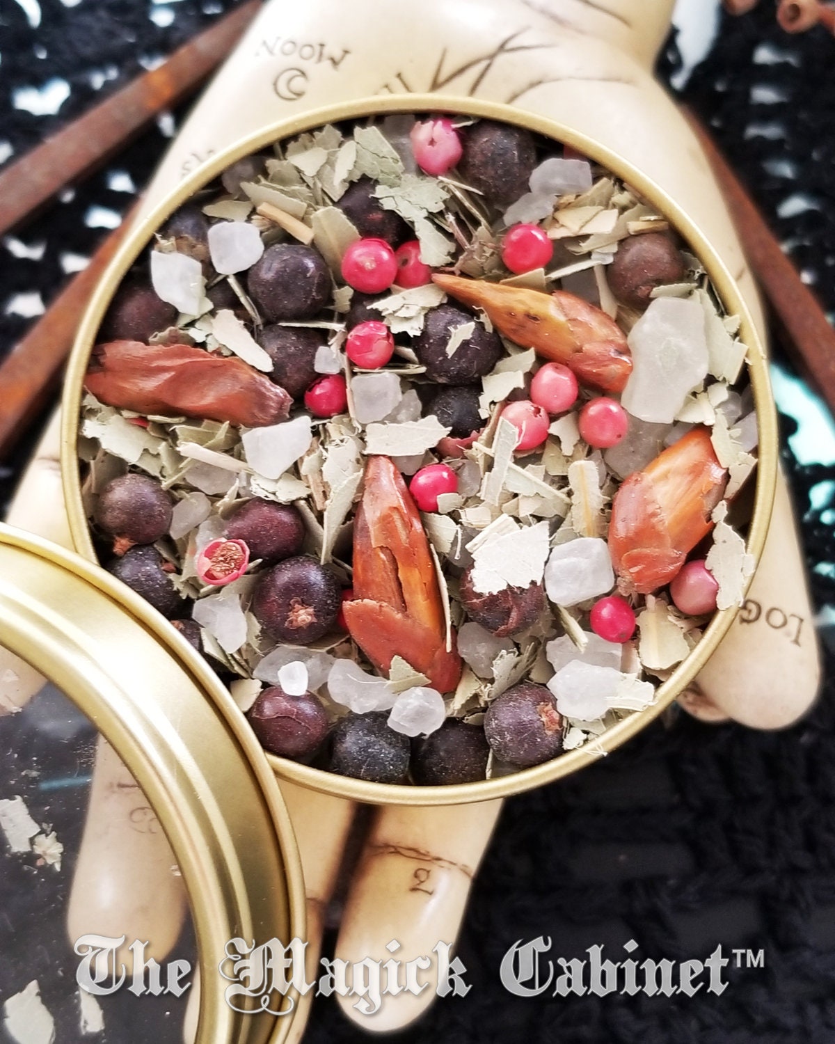 Shield Maiden Herbal Mix: Psychic Protection Herbs for Spells