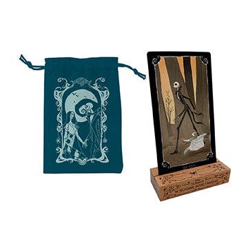 Mega-Sized Tarot: Nightmare Before Christmas Tarot with Guidebook, Bag and Stand