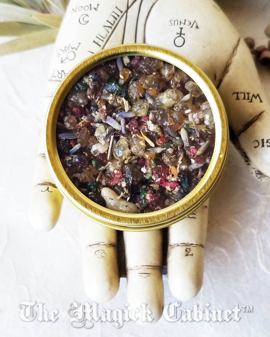 Bewitched Resin Incense: Hand-Blended Herbs & Oils for Witchcraft Rituals