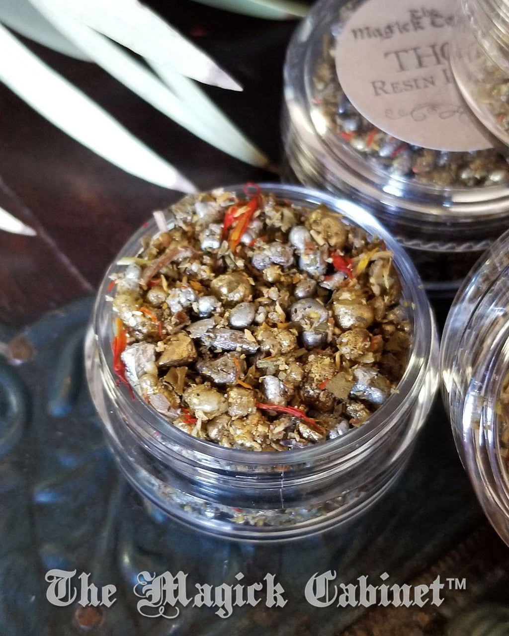 Thor Resin Incense Blend: Norse God, Protection, Boundaries - Sample