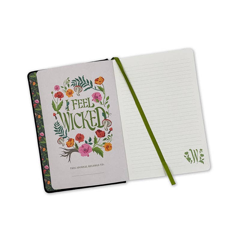 You Say Wicked Like it's a Bad Thing Embroidered Journal