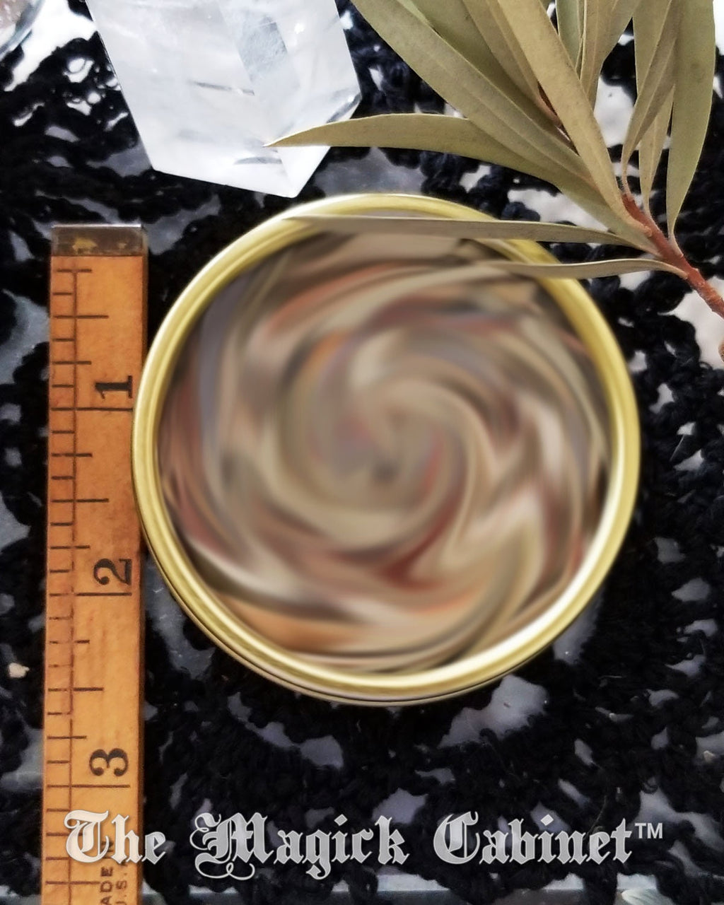 Spirit Guide Herbal Incense Blend: Séance & Divination Herbs in Tin