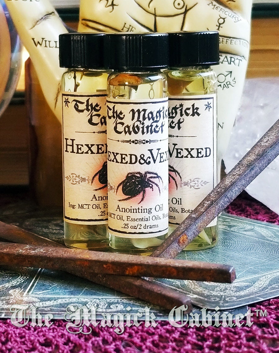 Hexed and Vexed Ritual Oil: Cursing and Hexing Witchcraft
