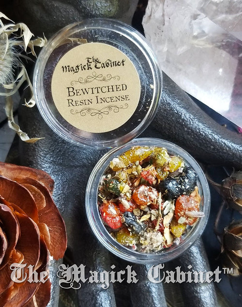 Bewitched Resin Incense: Hand Blended for Magick Rituals (Sample Size)