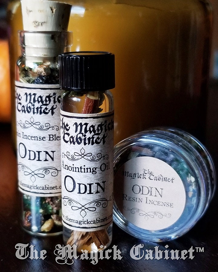 Odin Resin Incense: Norse God, Viking Magick - Sample Size