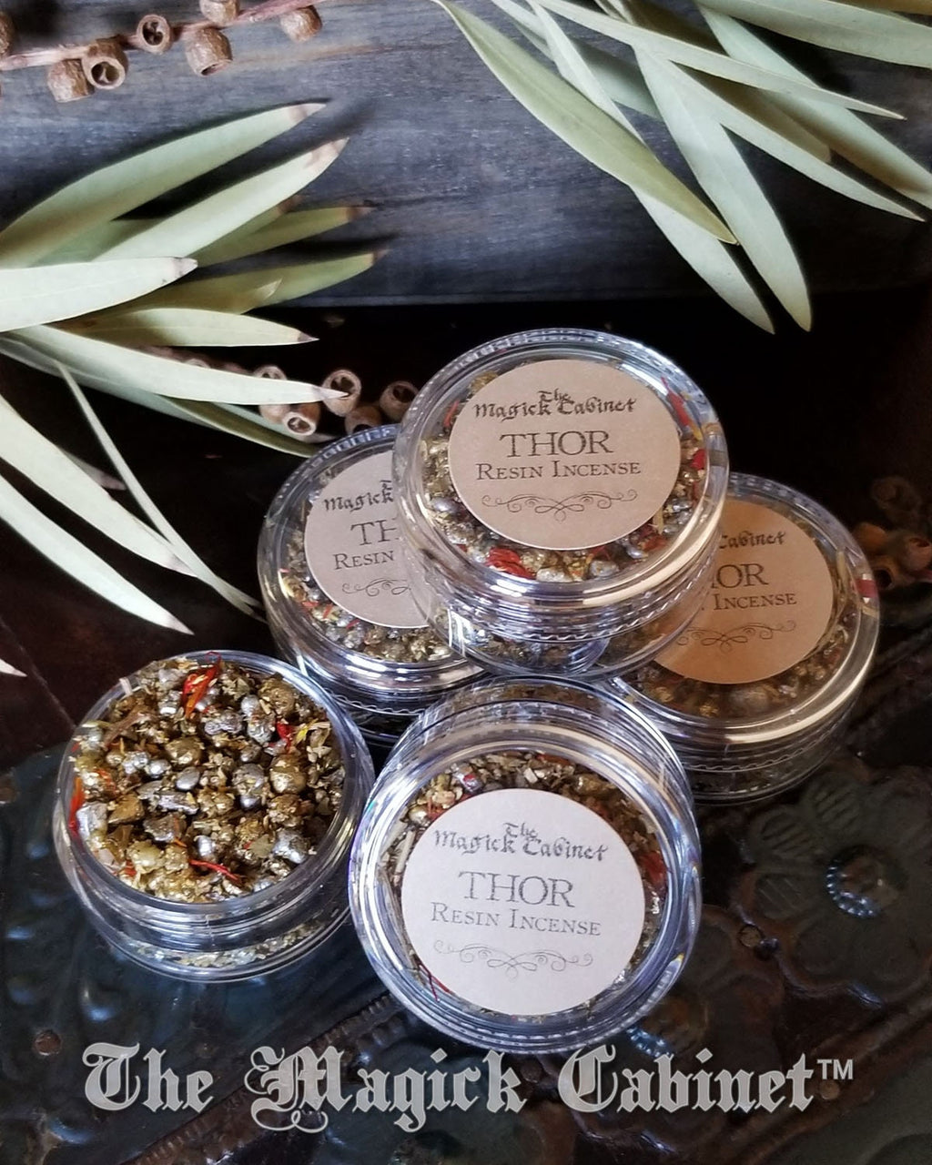 Thor Resin Incense Blend: Norse God, Protection, Boundaries - Sample