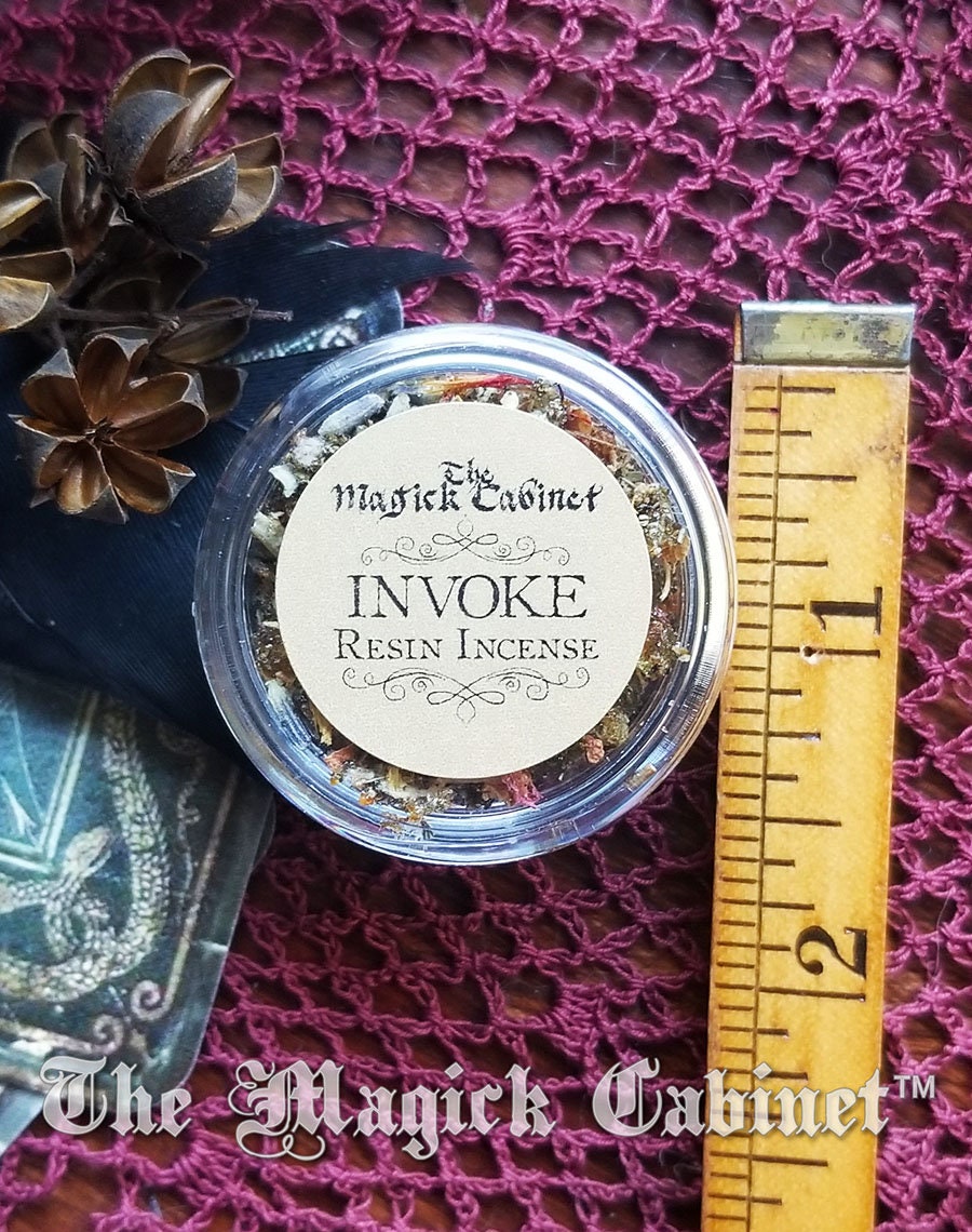 INVOKE Resin Incense Sample: Hand Blended Natural Incense for Rituals