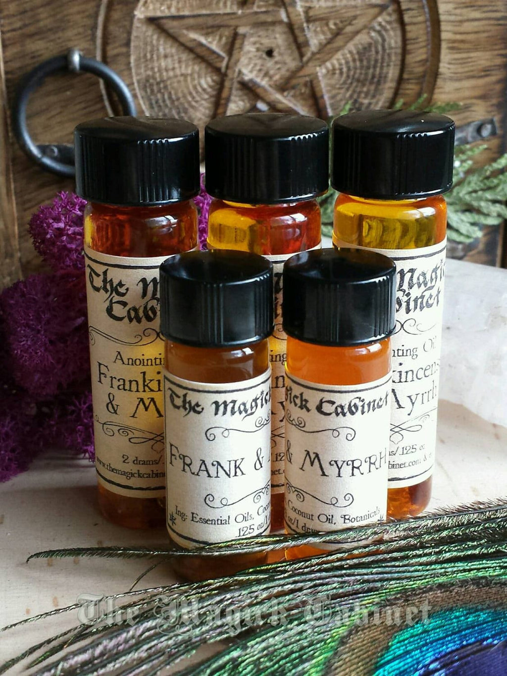 Frankincense and Myrrh Anointing Oil: Witchcraft Ritual Oil