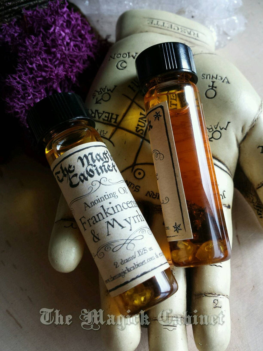 Frankincense and Myrrh Anointing Oil: Witchcraft Ritual Oil