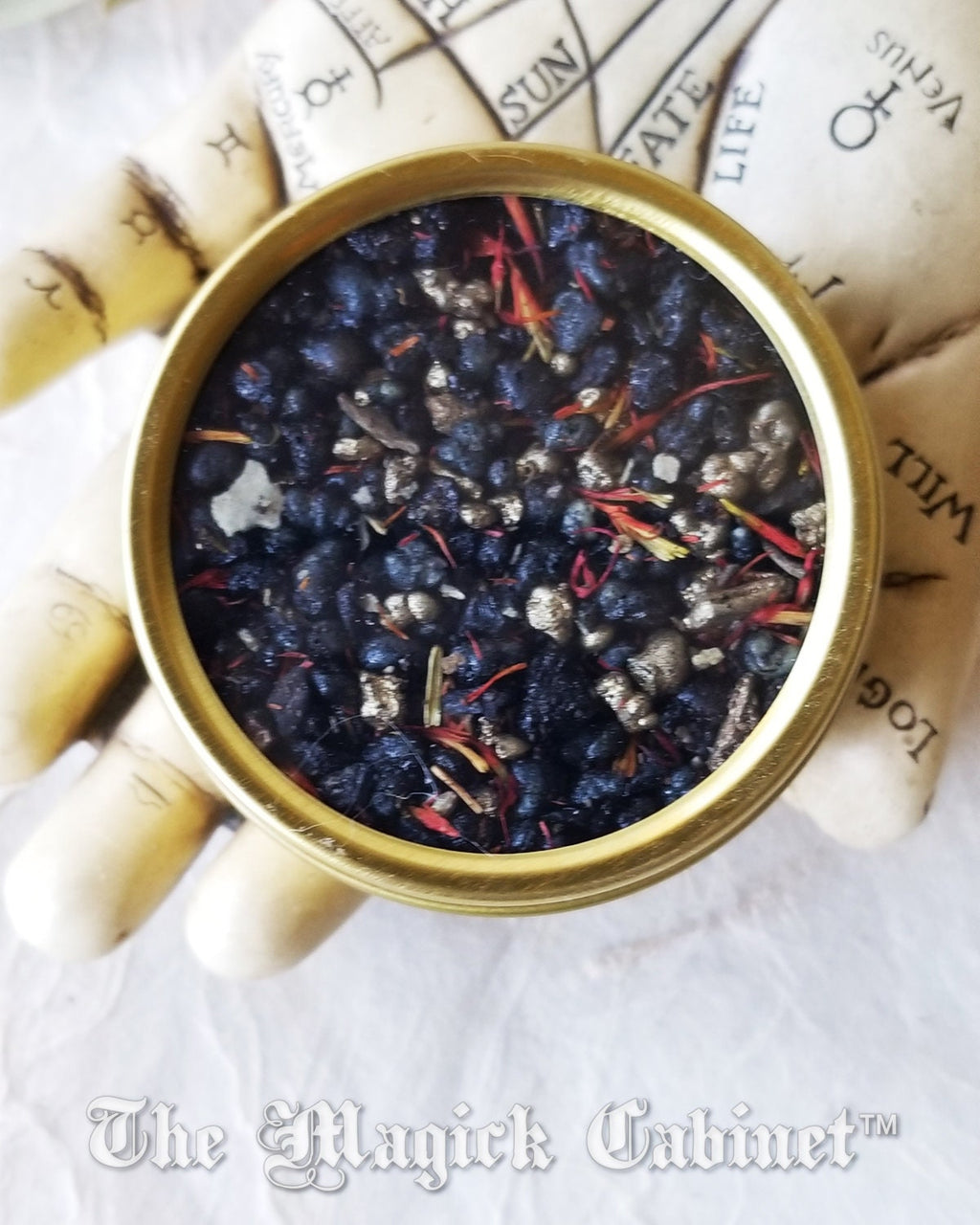 Shadows Resin Incense: Handcrafted Natural Pagan Incense for Shadow Work