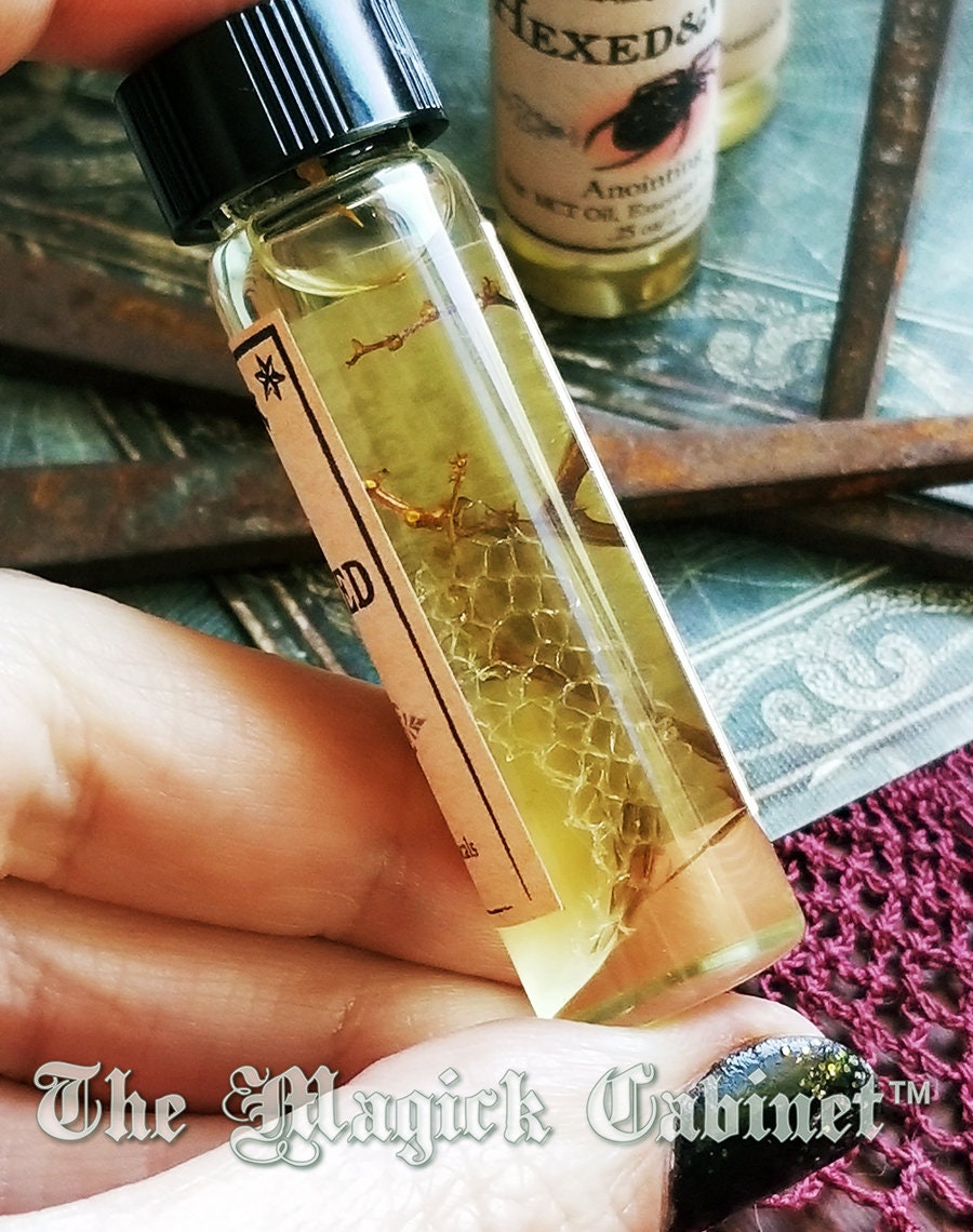 Hexed and Vexed Ritual Oil: Cursing and Hexing Witchcraft