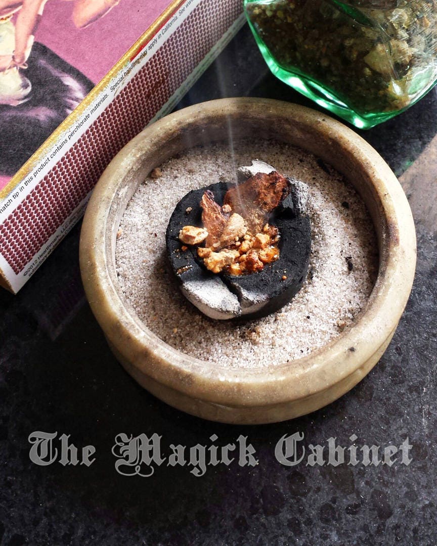 Invoke Spirits Incense Blend: Séance & Divination, Full Moon Charged