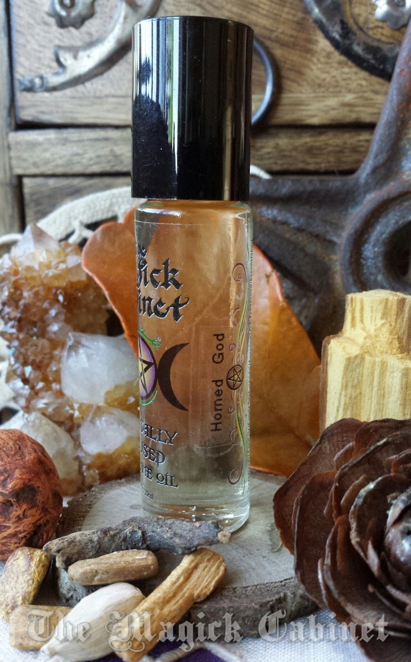 The Horned God Unisex Fragrance: Cedarwood, Oakmoss with Balsam Pine, Spicy Notes of Black Pepper