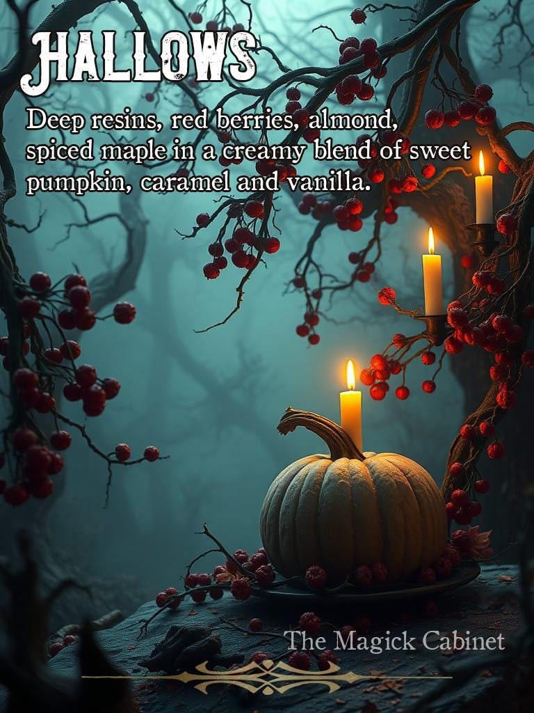 Hallows Perfume: Red Berry, Almond and Spice Unisex Fragrance