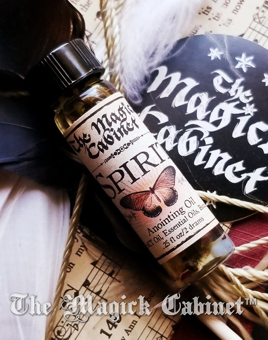 Spirit Guide Anointing Oil: Intuition Blend with Amethyst & Tourmaline