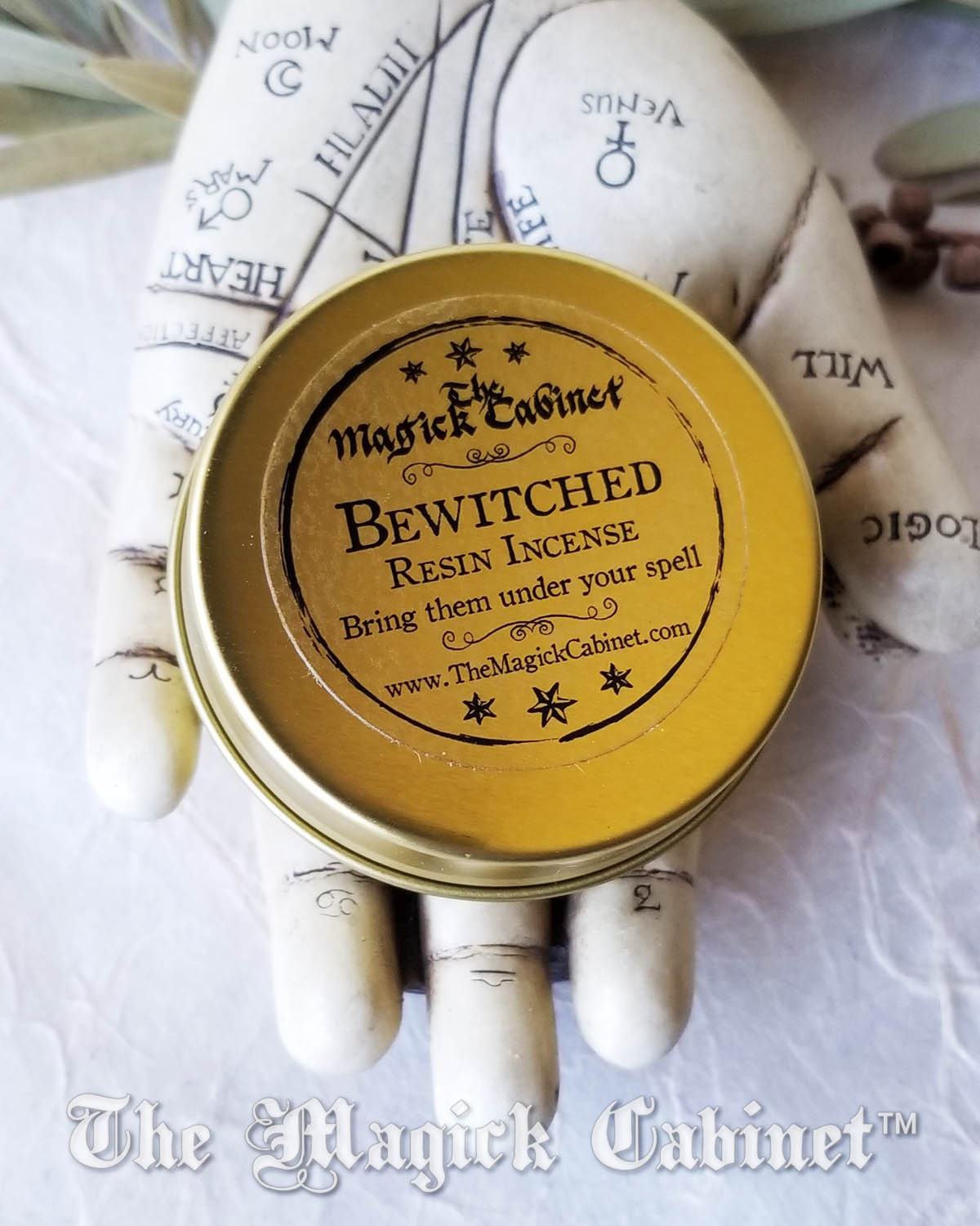 Bewitched Resin Incense: Hand-Blended Herbs & Oils for Witchcraft Rituals