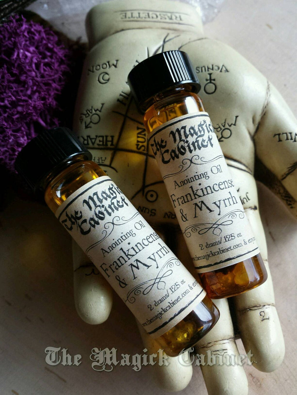 Frankincense and Myrrh Anointing Oil: Witchcraft Ritual Oil