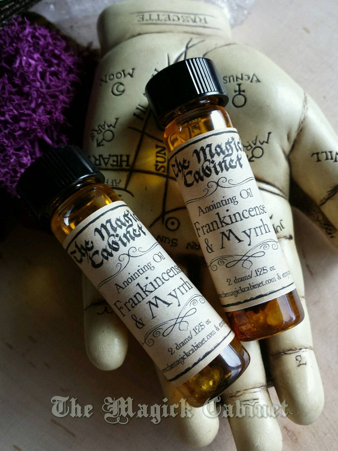 Frankincense and Myrrh Anointing Oil: Witchcraft Ritual Oil
